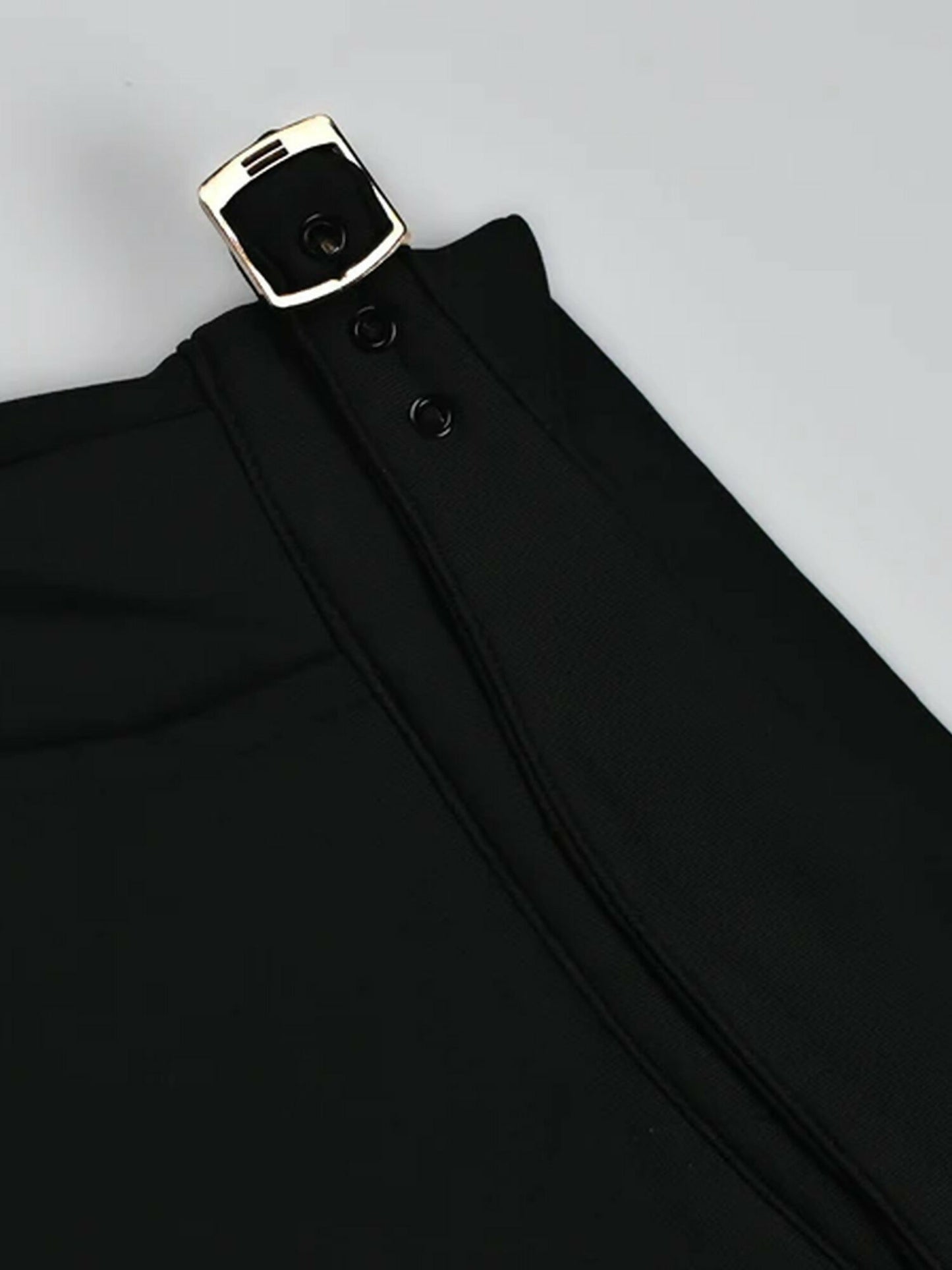 Jupiter Plain Double Buckle Jet Gurkha Pant-15086