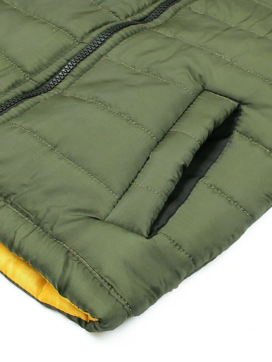 Velvour Full Sleeves Hooded Puffer Jacket-VJ18