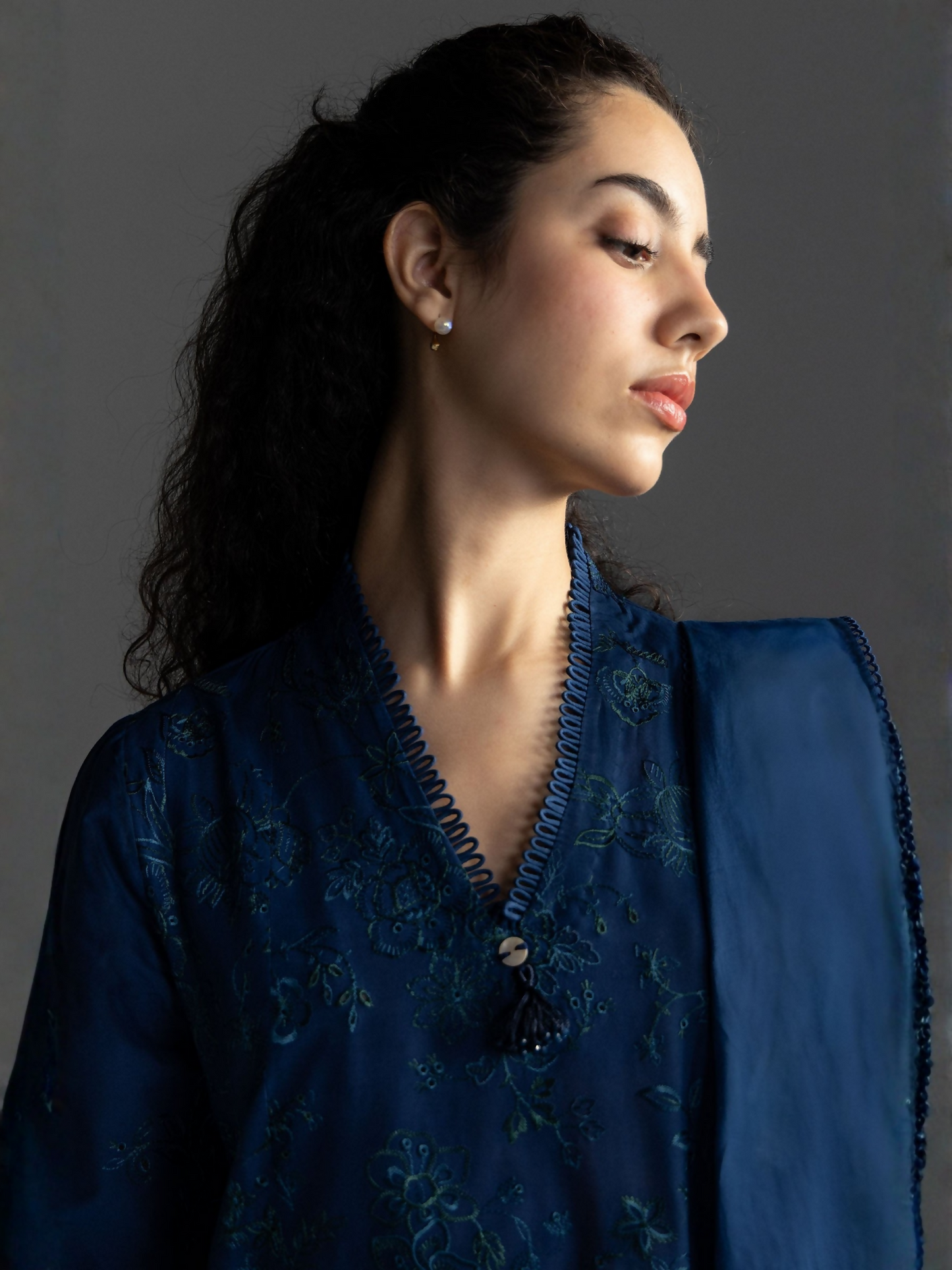 COCO by Zara Shahjahan Lawn'26 Embroidered Unstitched 3-Piece Suit-Liora-8A