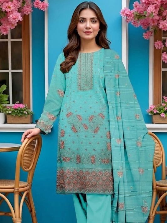 Bin Shaukat R Shine Vol 70 Bana Dora Lawn Embroidered Unstitched 3-Piece Suit