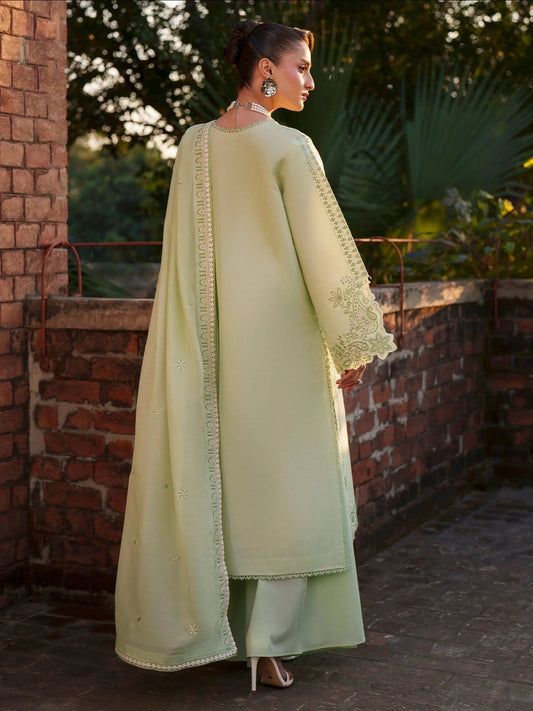 Mahnur Fiona Lawn'26 Embroidered Stitched 3-Piece Suit-F-14