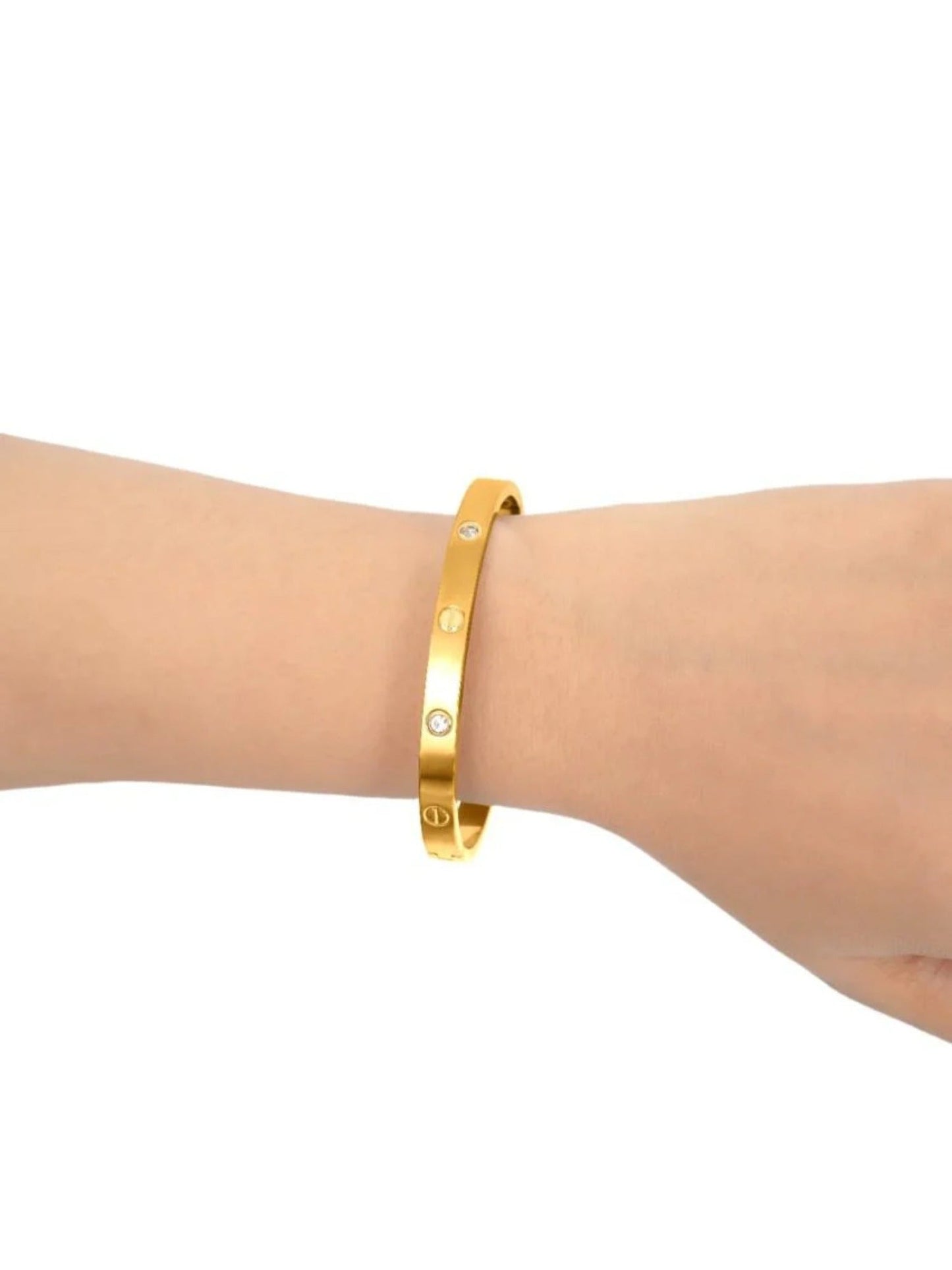 Golden-Loyalies Openable Bangle-EL-GLD-005