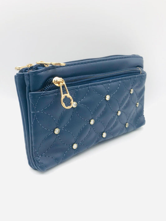 Blue-Zebaish Collection Wallets-ZB-070