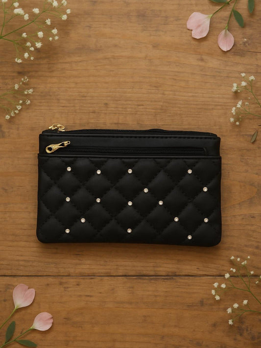 Black-Zebaish Collection Wallets-ZB-067