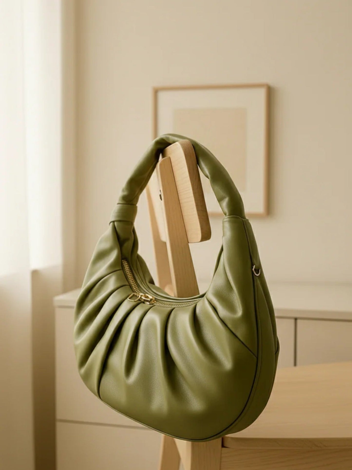 Olive Zebaish Collection Shoulder Bag-ZB-029