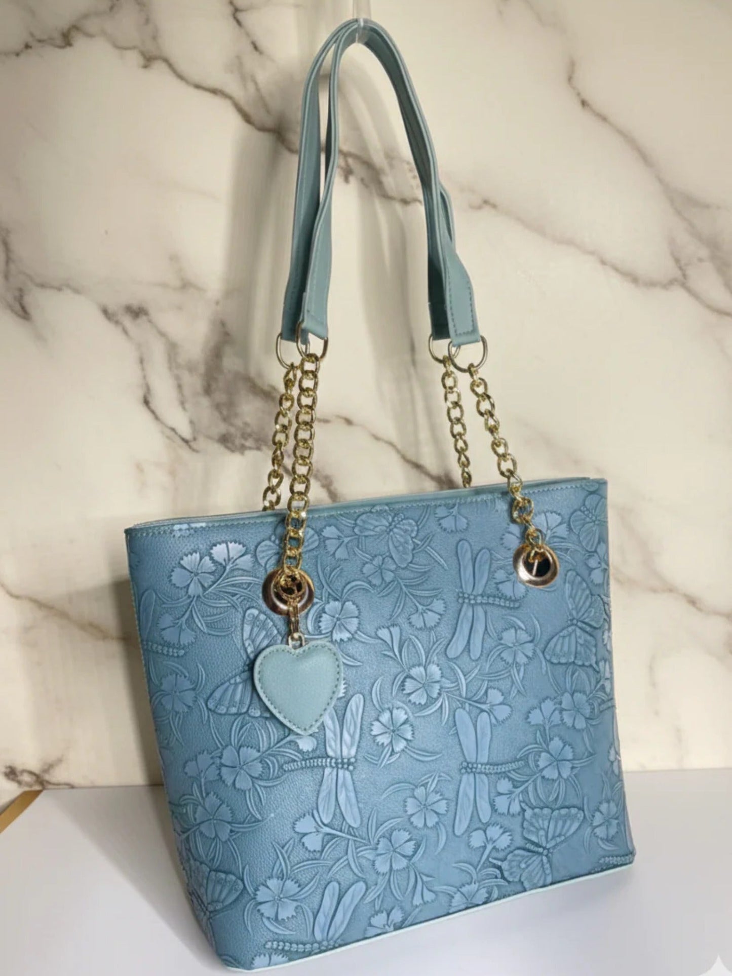 Blue Zebaish Collection Tote Bag-ZB-011