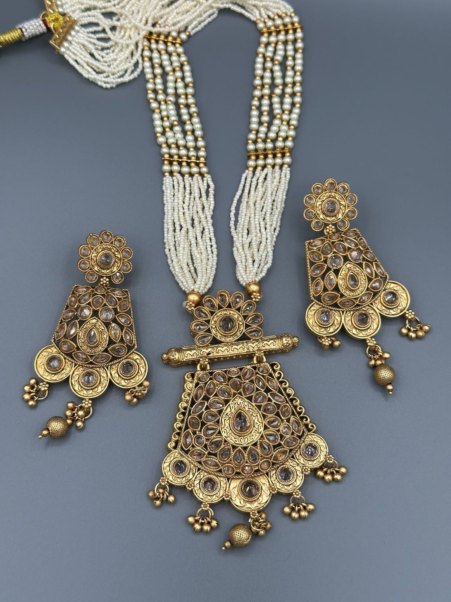 Golden-H&A Jewellery Indian Rajwari Mala