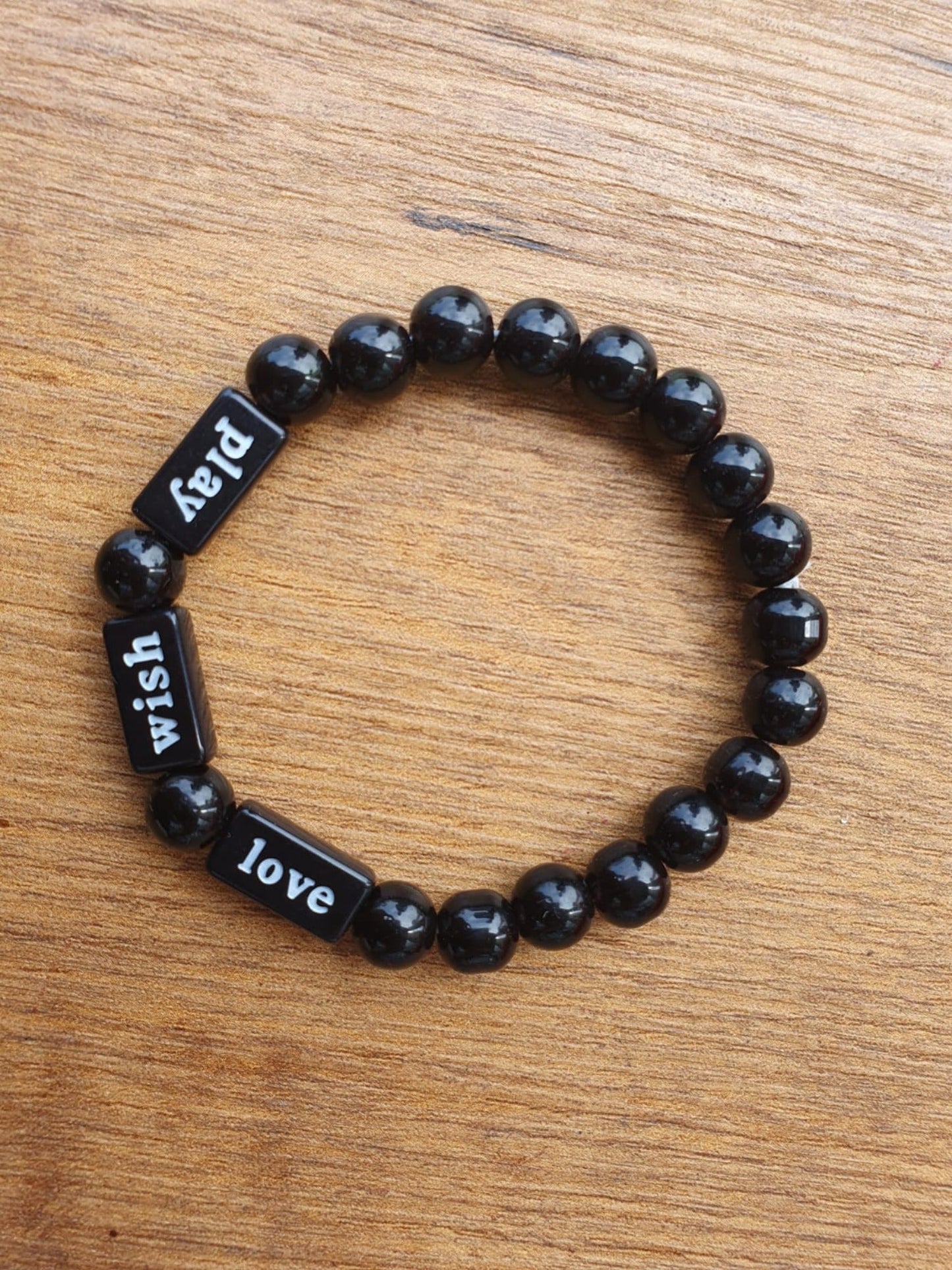 Black Rameen's Collection Beaded Bracelet