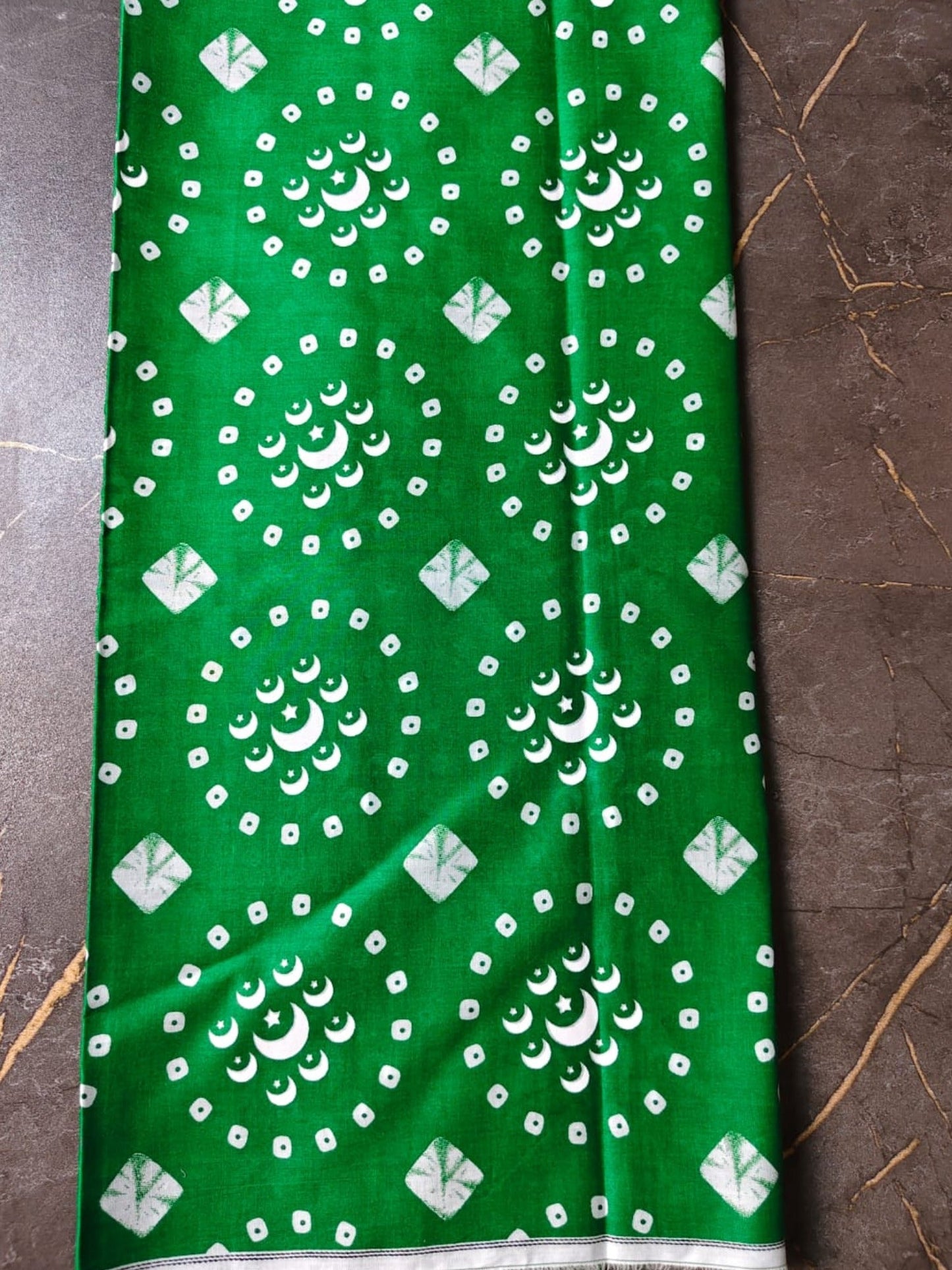 Bin Shaukat Lawn Printed Unstitched 2-Piece Suit