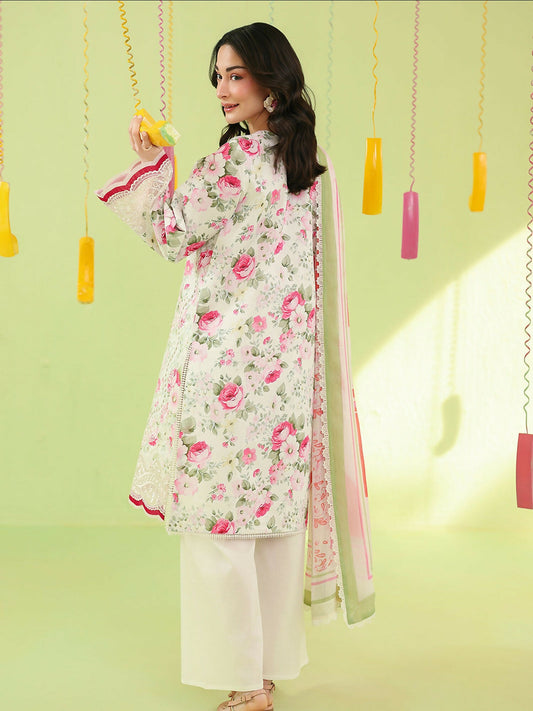 Mahnur Anaya Vol.2 Lawn Embroidered Stitched 3-Piece Suit-AN-2-19