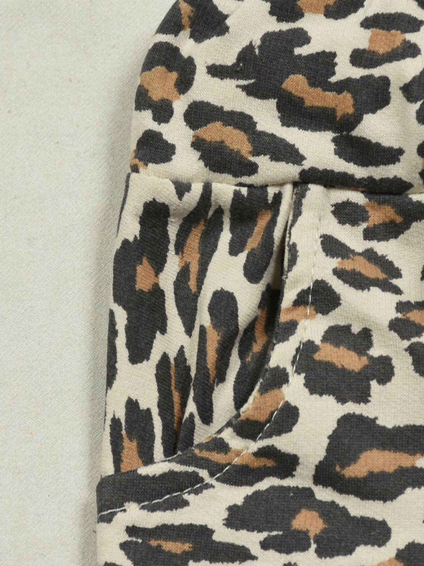 Funky's Leopard Print Comfy Shorts-11378