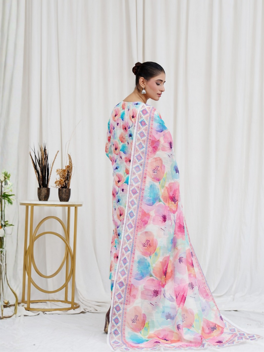 RB Pret & Couture Cotton Embroidered Stitched 3-Piece Suit-18