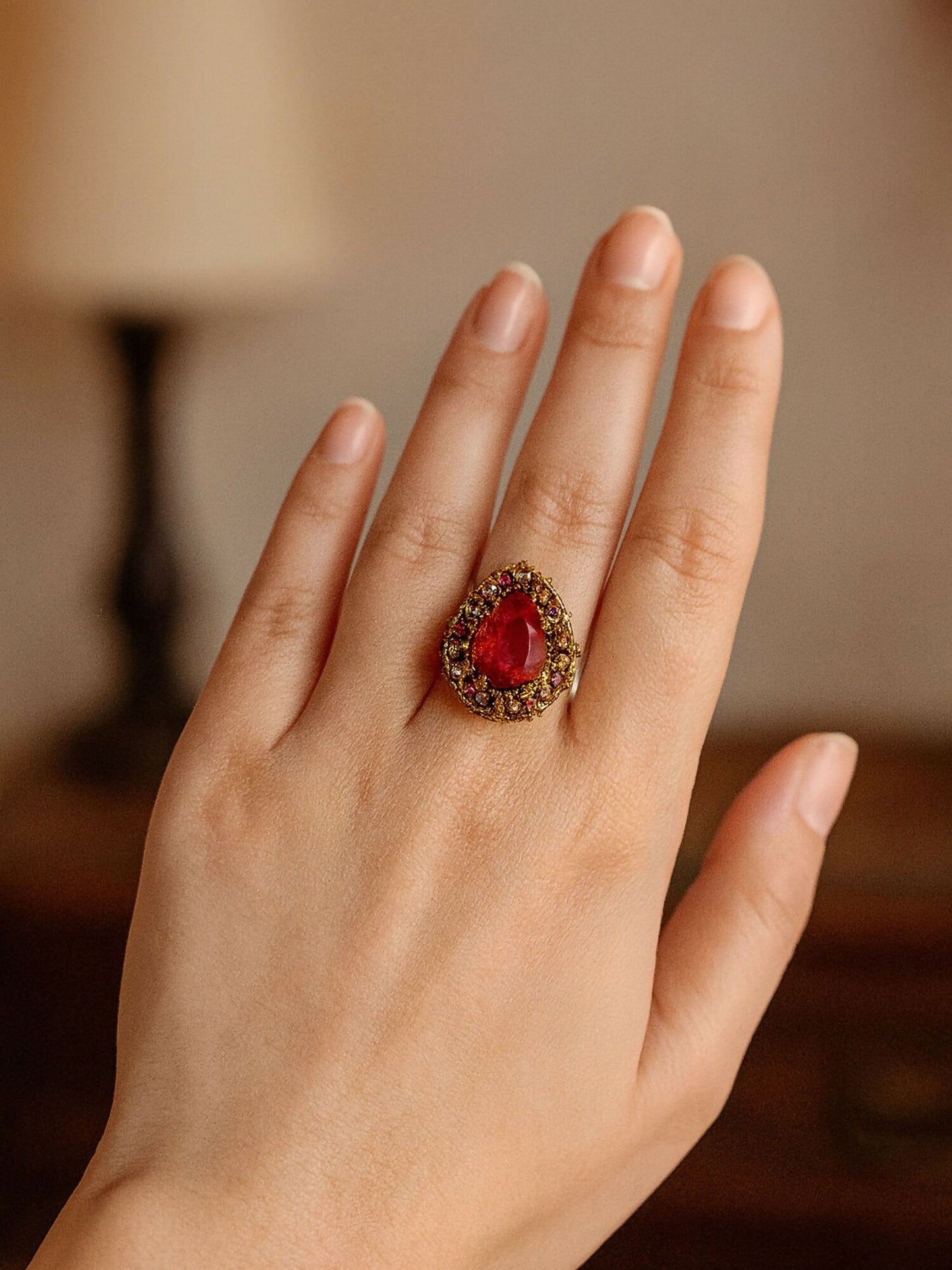 Durwaj's Statement Ring-DW-025