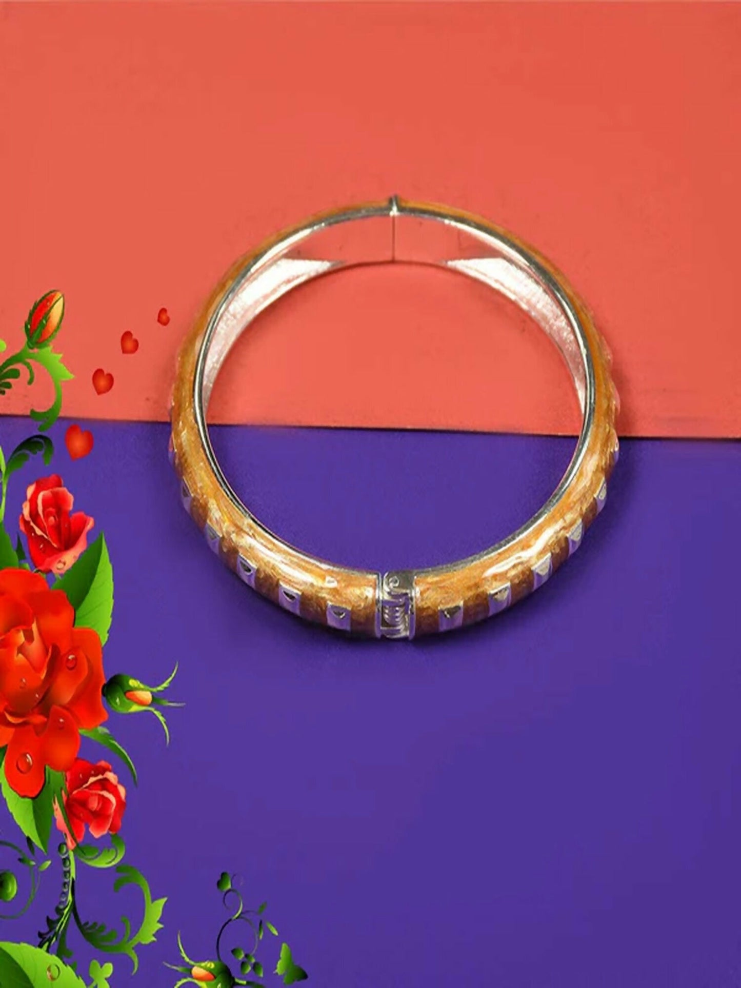 Funky's Women Mini Box design Clutch Bangle-10881