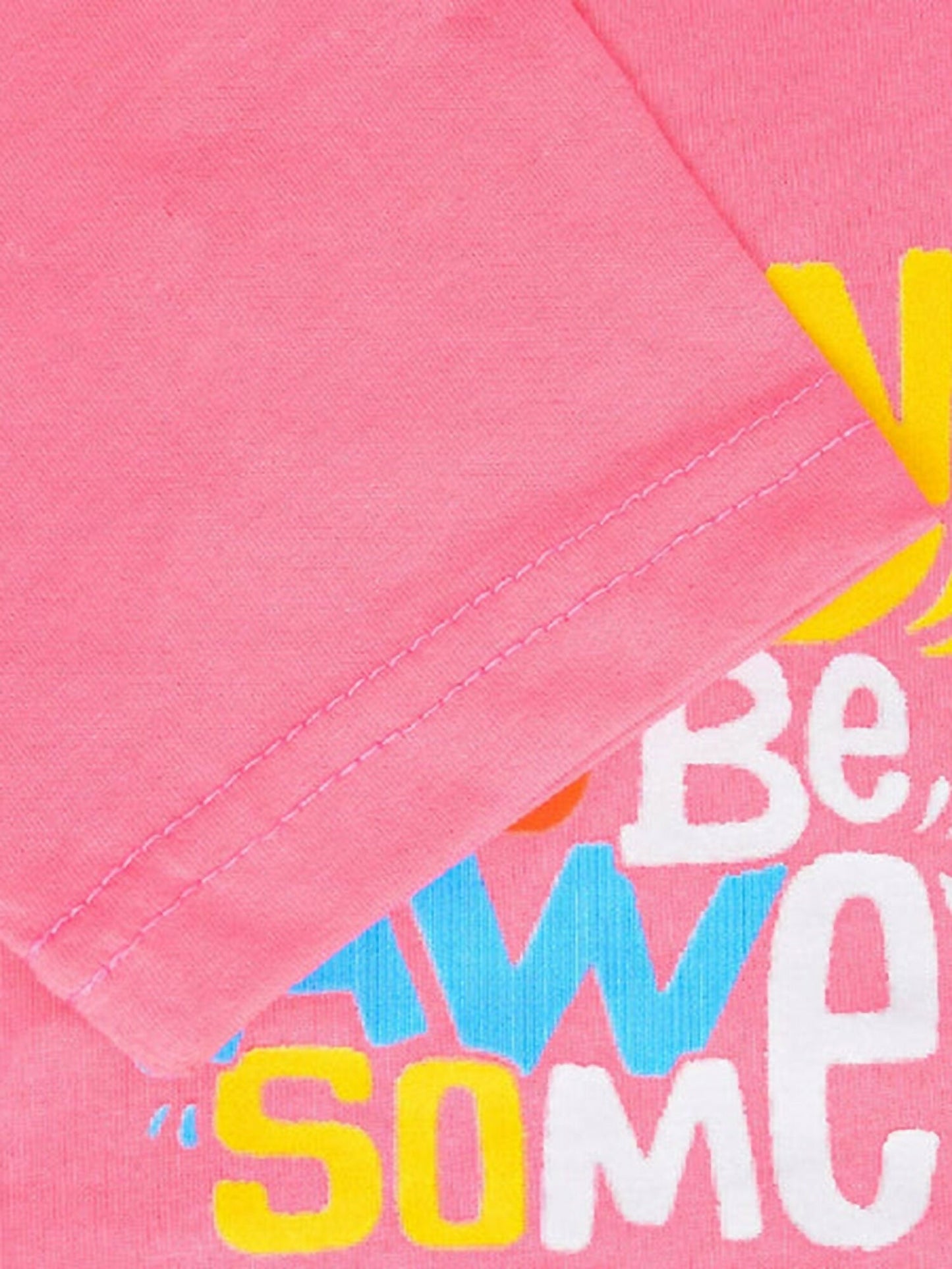 Jupiter Printed Born To Be Awesome Twin Set-13991