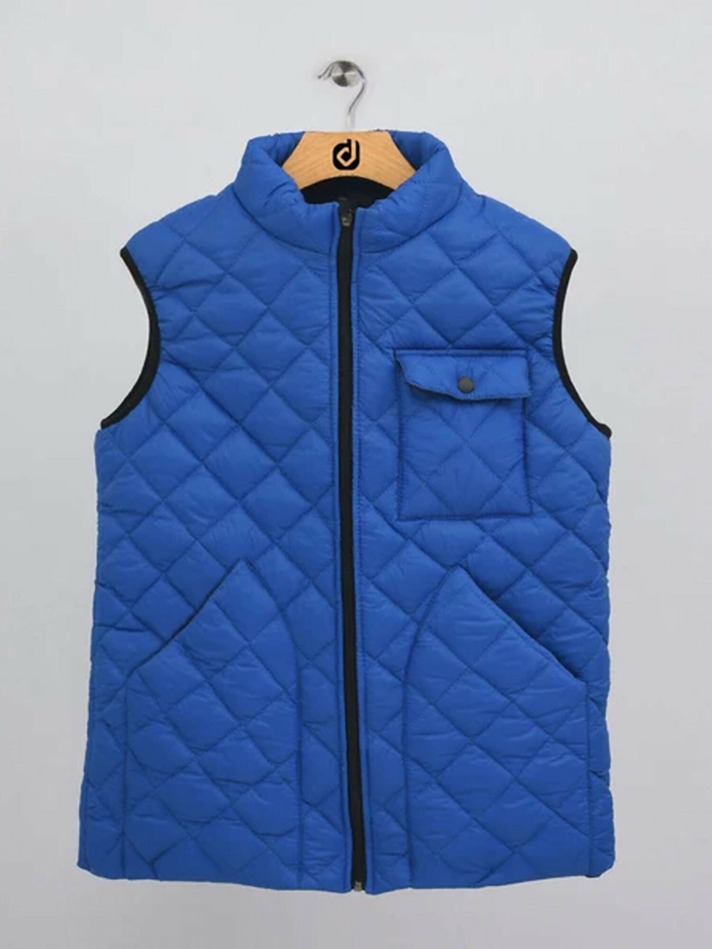 Jupiter Plain Soft Candy Puffer Gillet-13048
