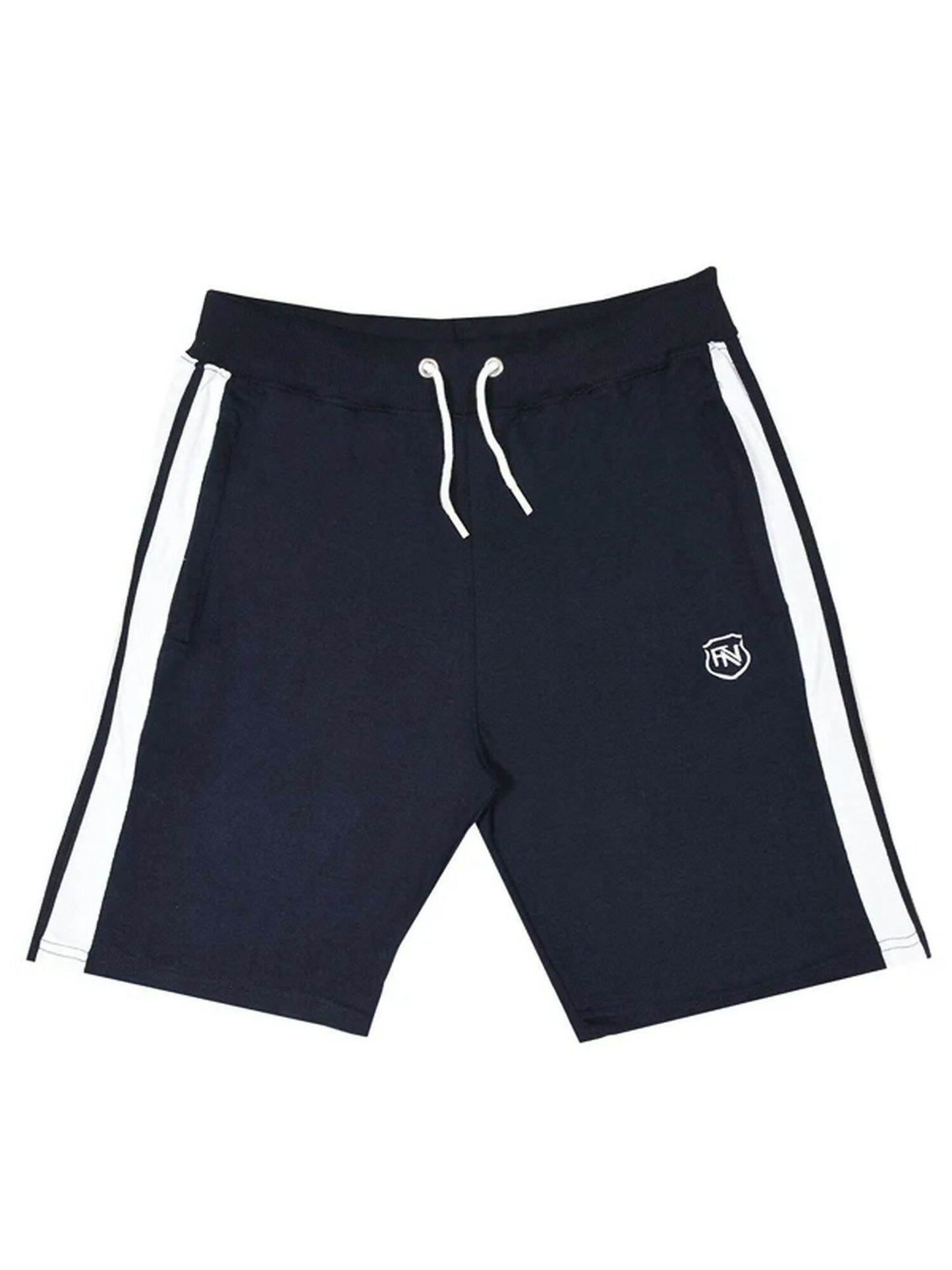Funky's Plain Side Panel Stripe Summer Terry Short-11666