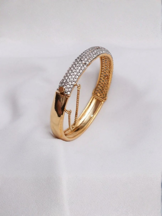 Fashion Hub by Noor Bilal - Gold Platted Openable Bangle