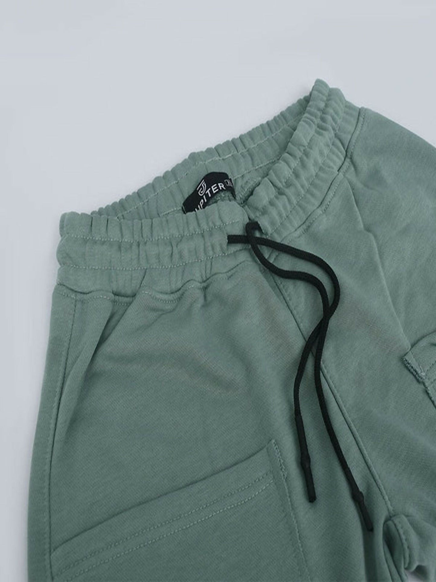 Jupiter Plain Cargo Pockets Trouser-13842