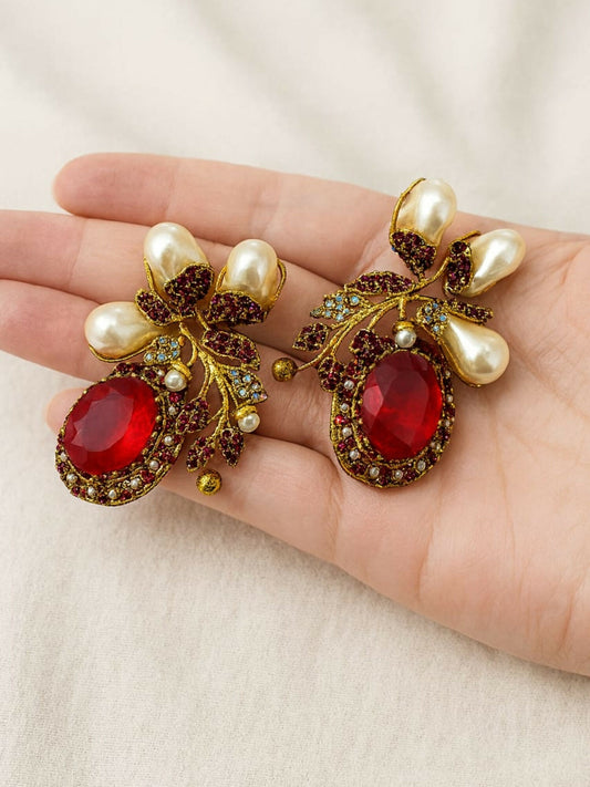 Durwaj's Statement Earrings-DW-014
