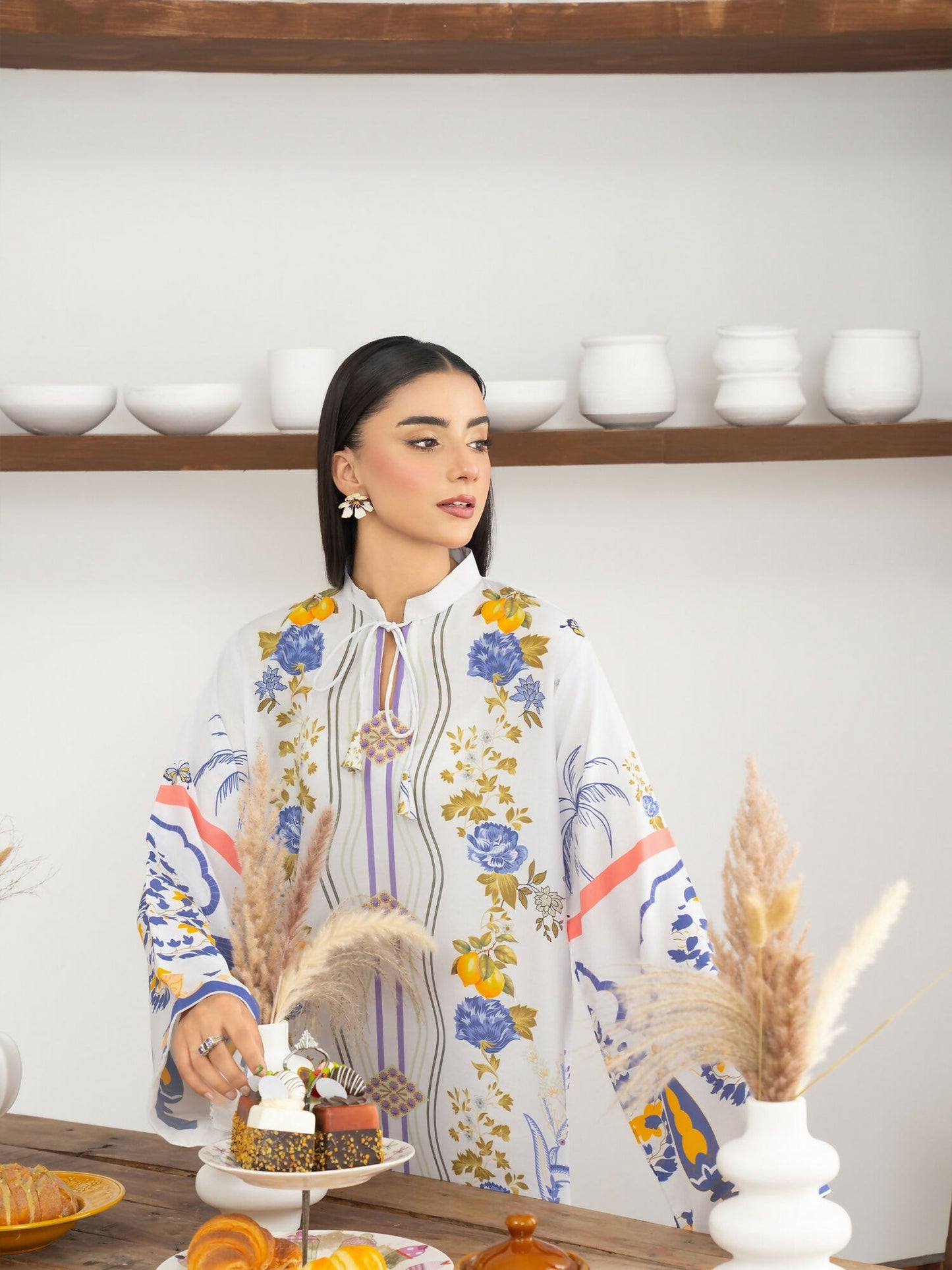 Panache Apparel Florise Lawn Printed Co-Ord Set-Luvin