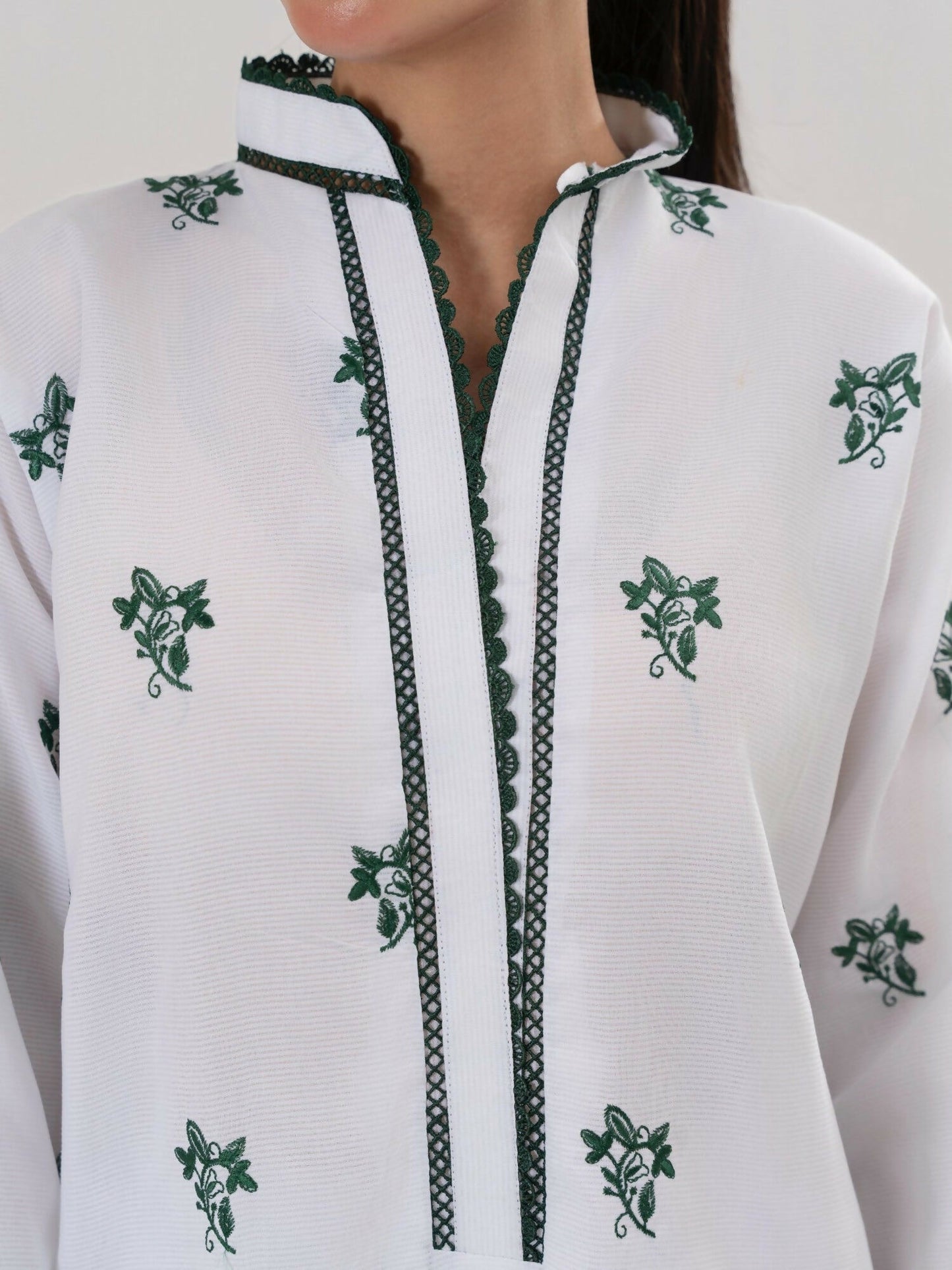 Stylish Collection Saya Pret Cotton Embroidered 3-Piece Suit-Azadi
