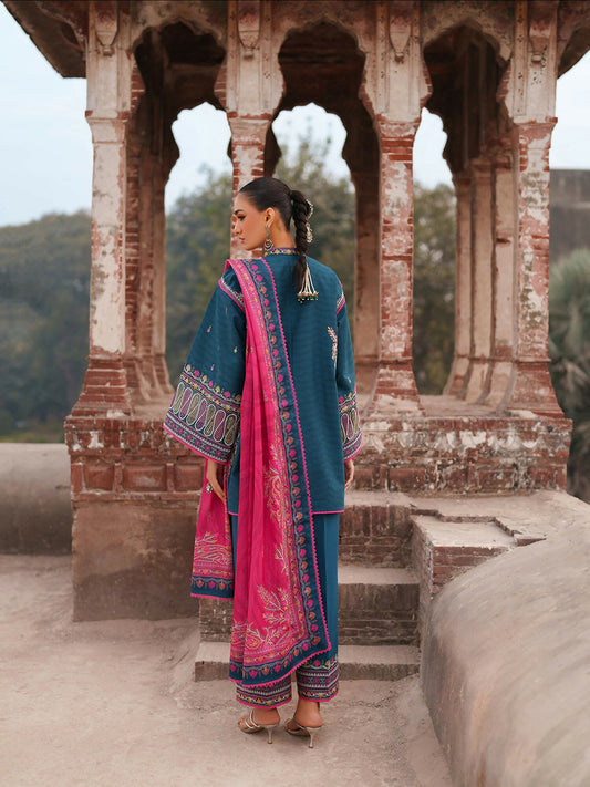 Binilyas Suroor Eid Pret'26 Lawn Embroidered Stitched 3-Piece Suit-246-A