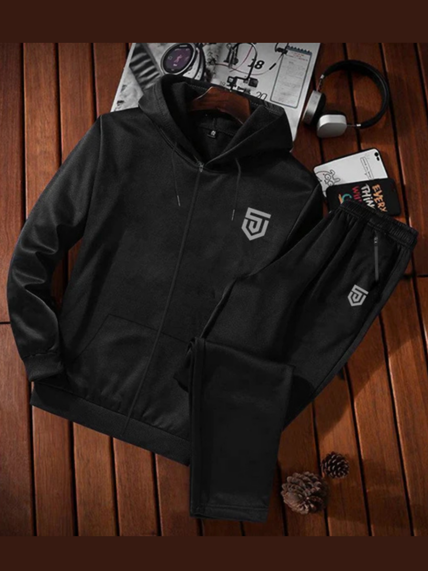 Jupiter Mercenary Reflector Logo Track Suit-12110