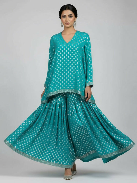 MAK Fashion Jacquard Lawn Printed Unstitched 2-Piece Suit