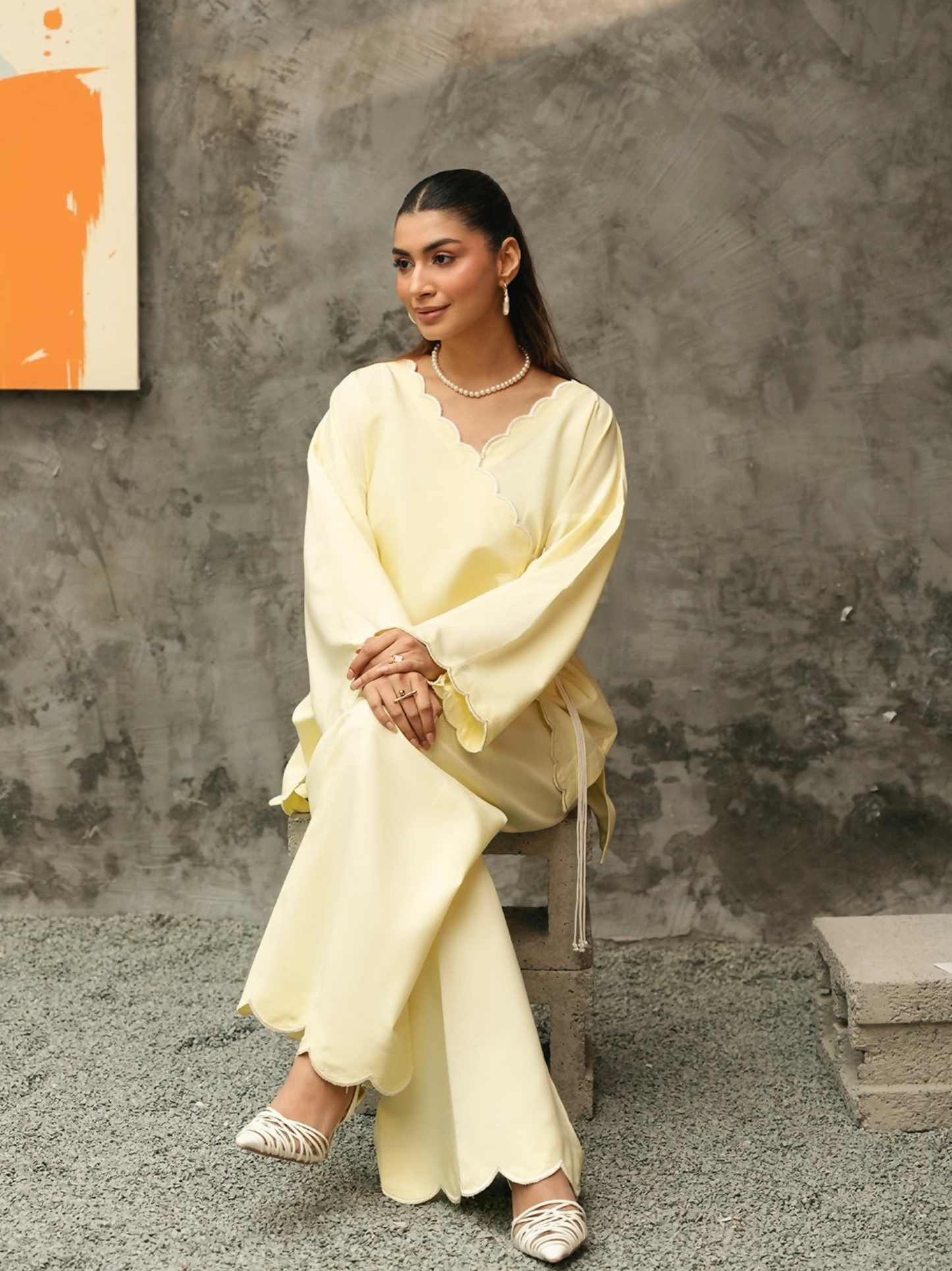 Mannat Clothing Suave Edit Raw Silk Co-Ord Set-Solace