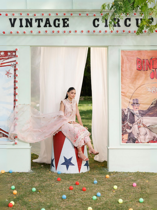 Binilyas Carnival Lawn Embroidered Unstitched 3-Piece Suit-31A