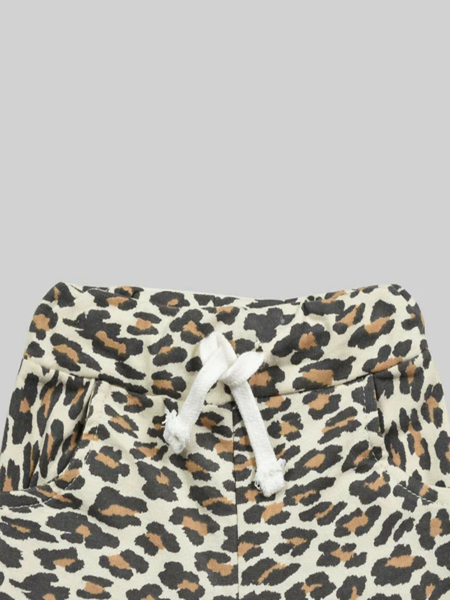 Funky's Leopard Print Comfy Shorts-11378