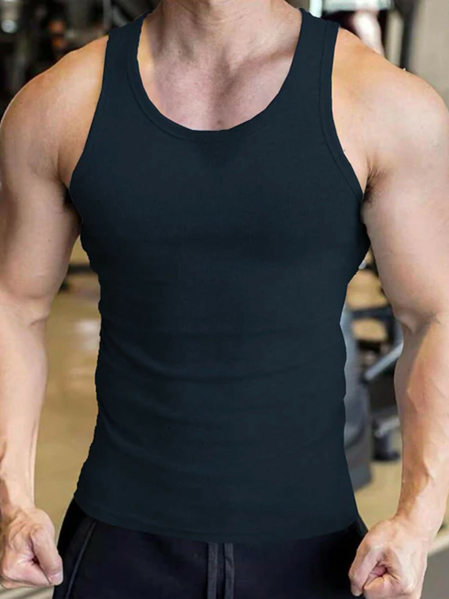 Jupiter Plain Fitness Tank Tops-14894