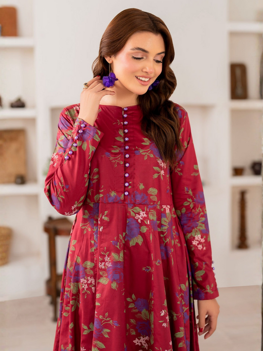 Panache Apparel Lawn Printed Stitched 3-Piece Suit-Sprinkles