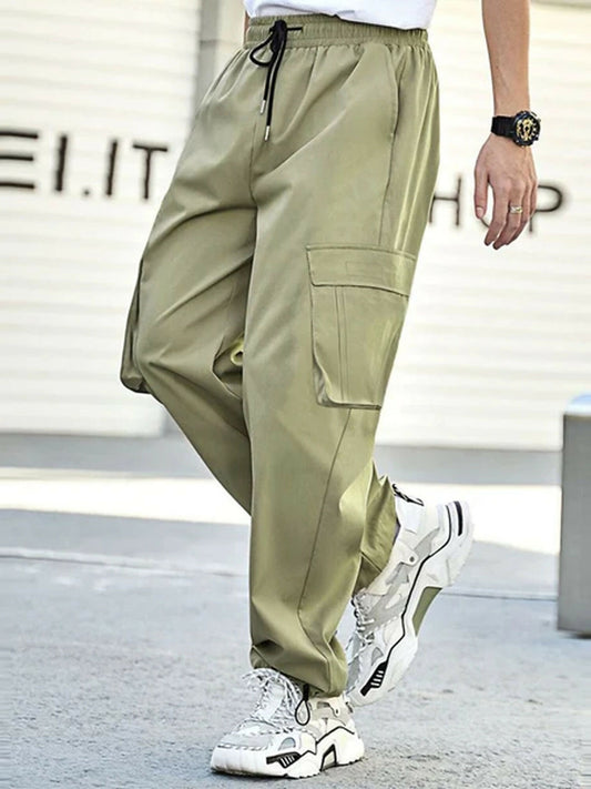 Jupiter Plain Cargo Trousers-14565