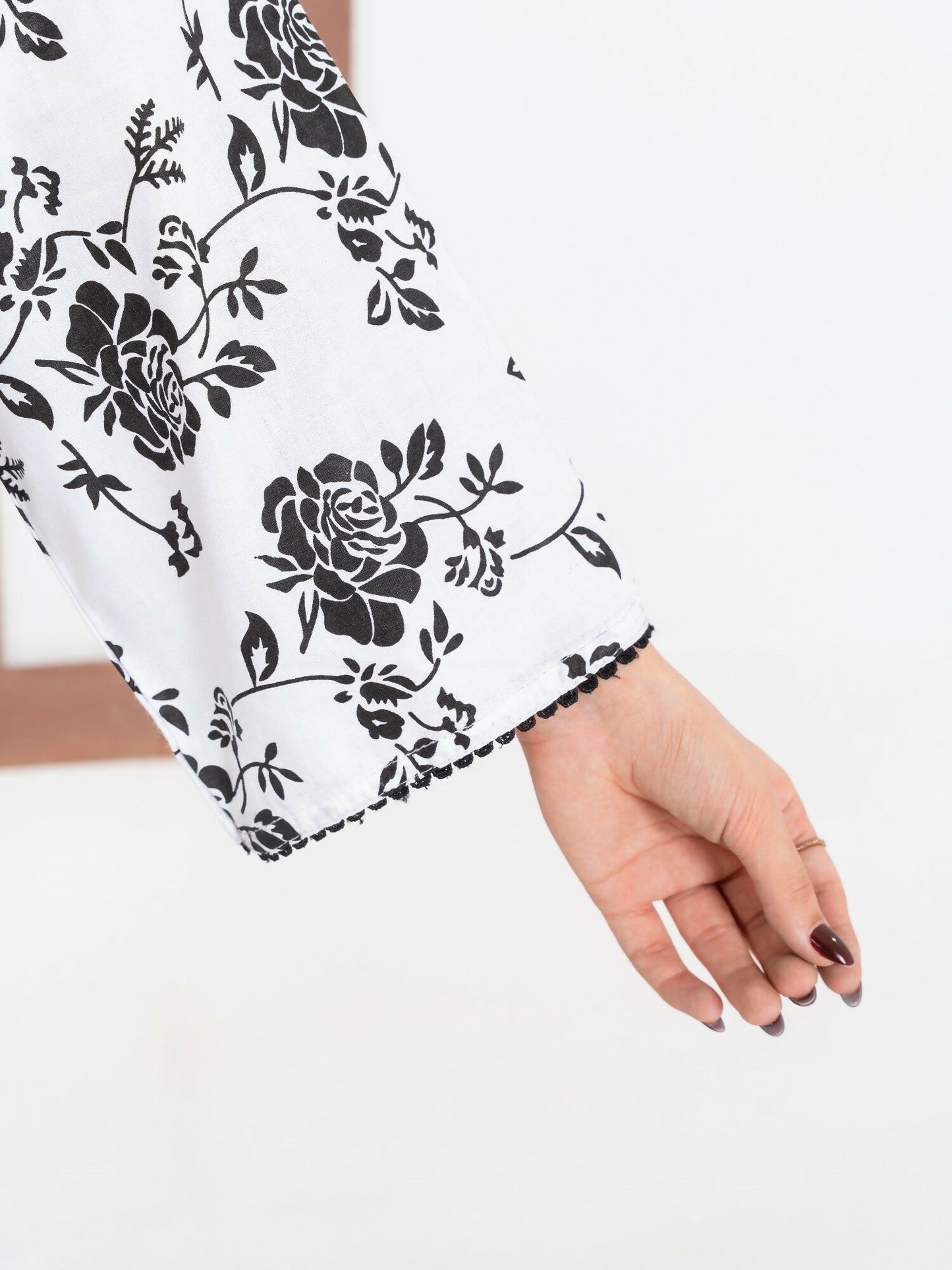 Stylish Collection Enchant Pret Linen Co-Ord Set-Rose White