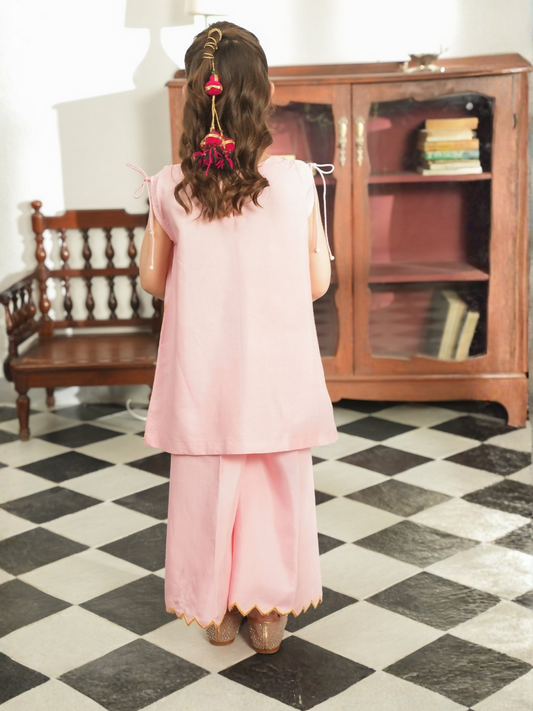 Panache Apparel Noore Eid Edit Cotton Embroidered Stitched Suit-Laadli