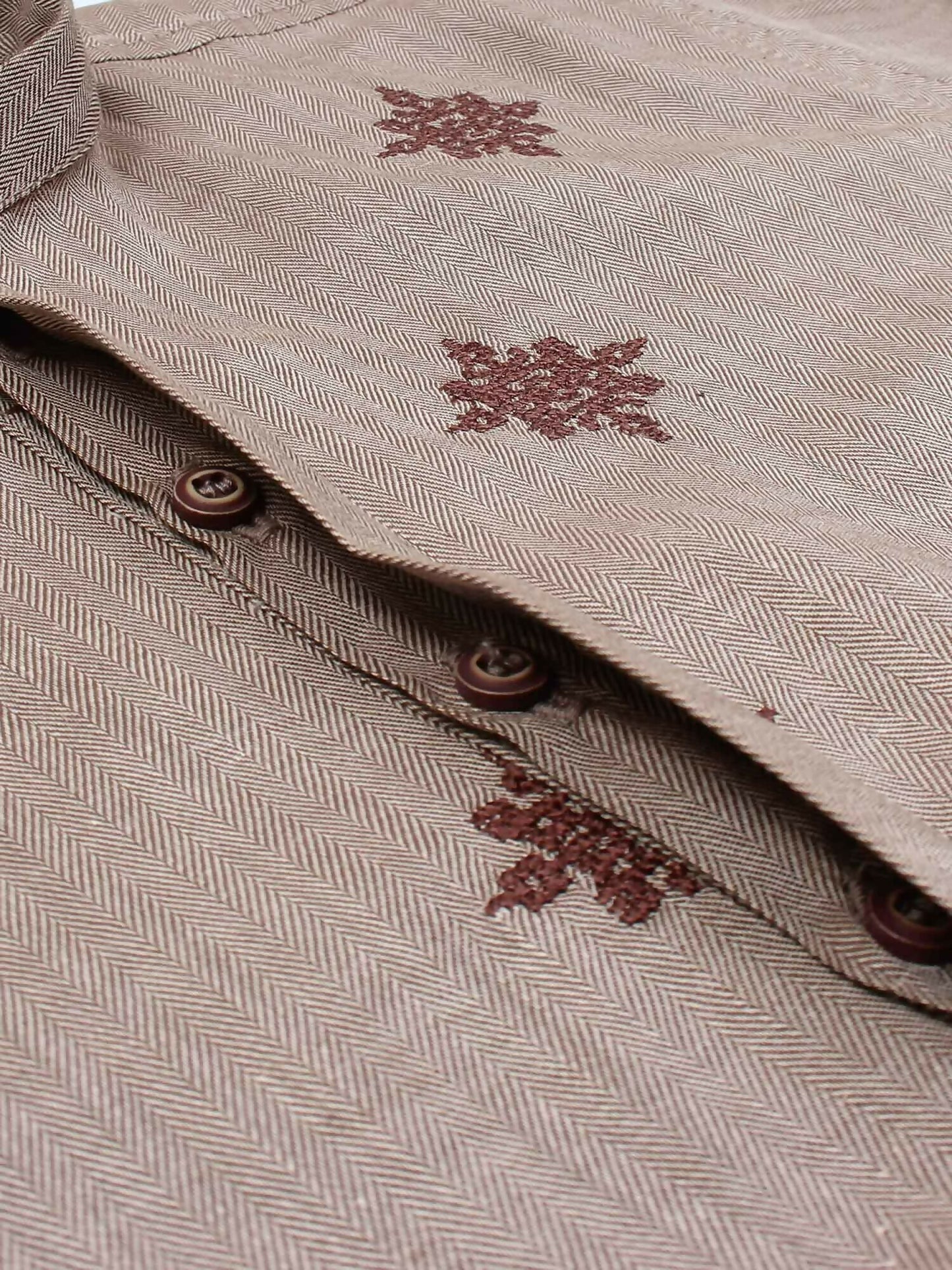 Velvour Boys Cotton Embroidered Stitched Kurta-VB196-F