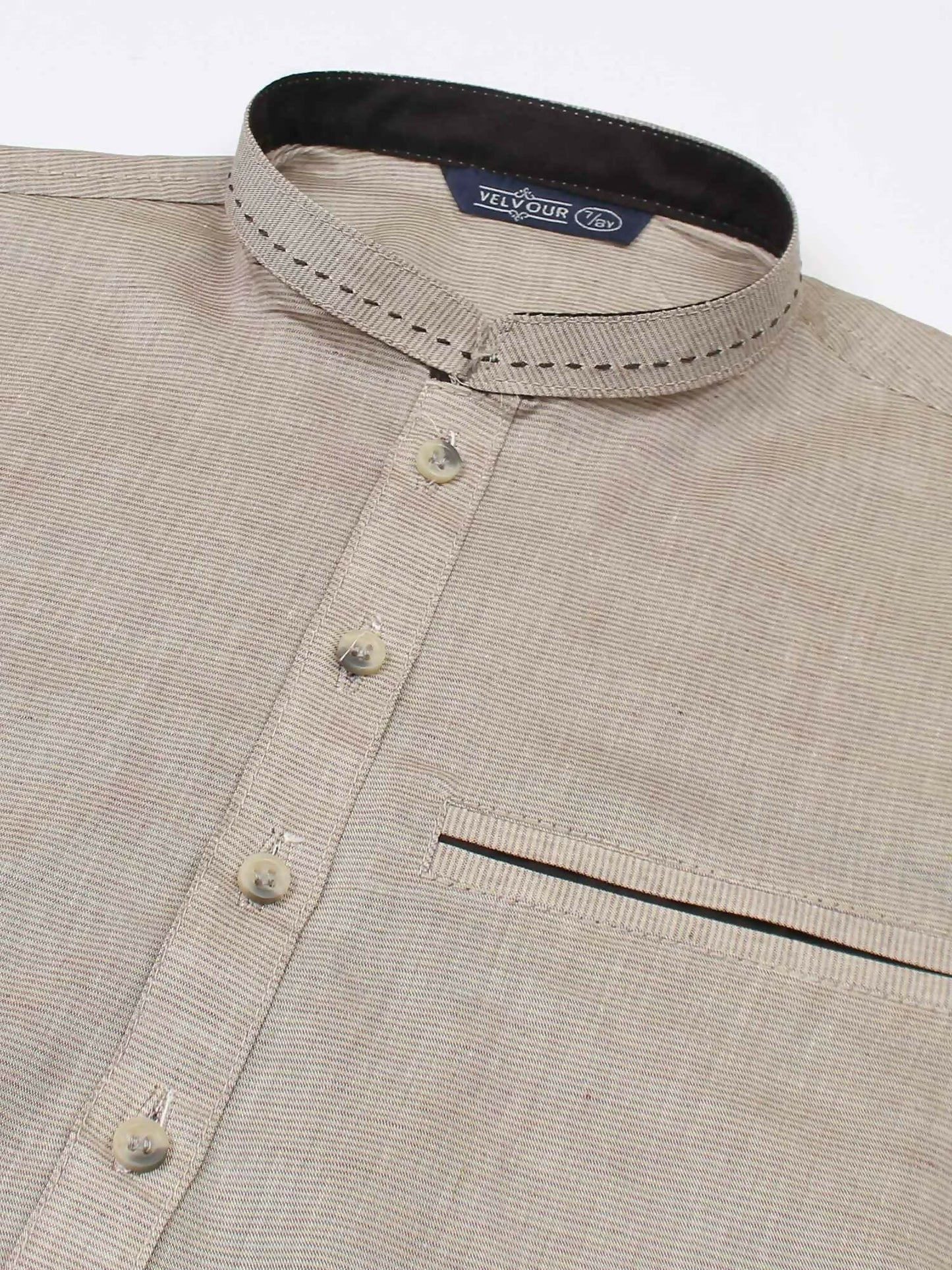 Velvour Boys Embroidered Stitched Kurta-VB194-A