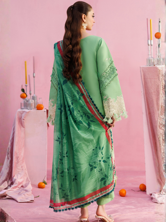 Parishay Shangrila Lawn Vol 2 Embroidered Unstitched 3-Piece Suit-ANG-10