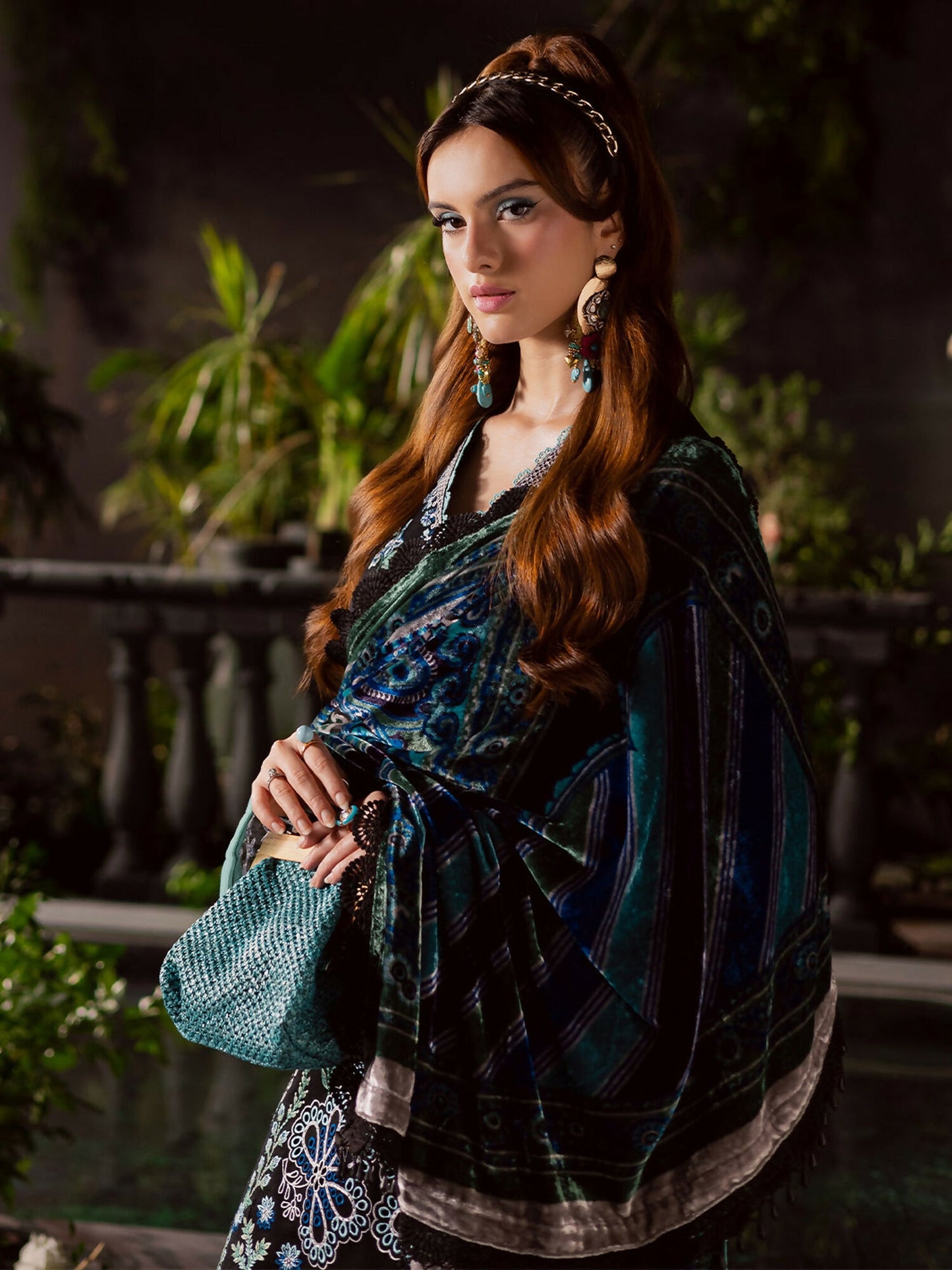 Mahnur Amelia Kotrai Embroidered Stitched 3-Piece Suit–CK-014