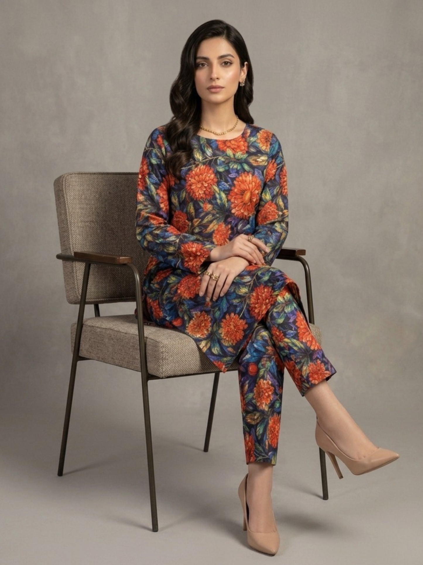 Blue Bin Shaukat Lawn Printed Unstitched 2-Piece Suit