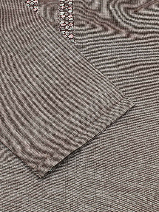 Velvour Boys Cotton Embroidered Stitched Kurta-VB200-B