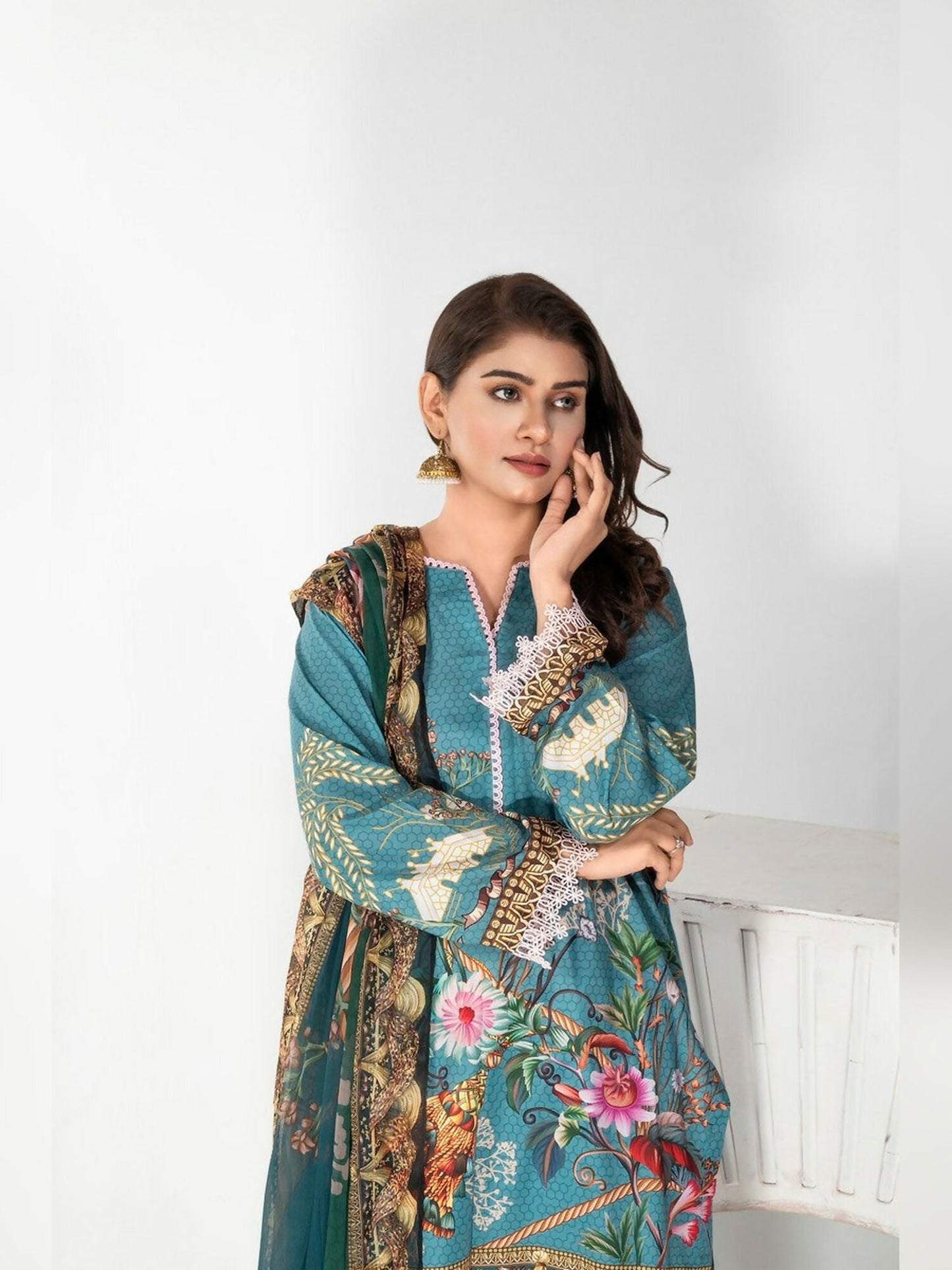 Imran Aftab Aura Summer Lawn Printed Unstitched 3-Piece Suit-IALC 08