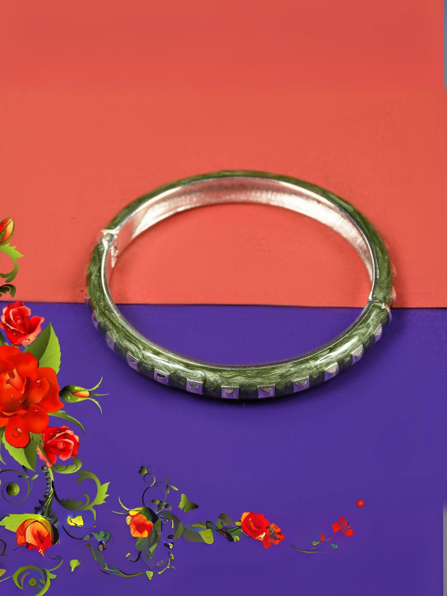 Mini Box design Clutch Bangle (6)