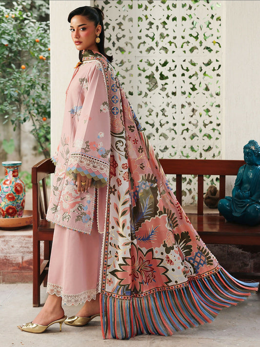 Binilyas Lumina Summer Lawn Embroidered Unstitched 3-Piece Suit-L71-A