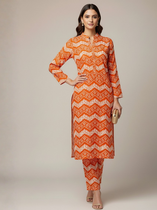 Bin Shaukat Classic Lawn Printed Unstitched 2-Piece Suit