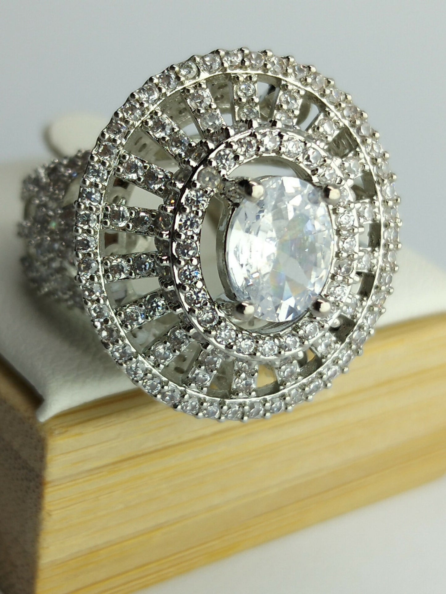 H&A Jewellery One Carat Adjustable Ring