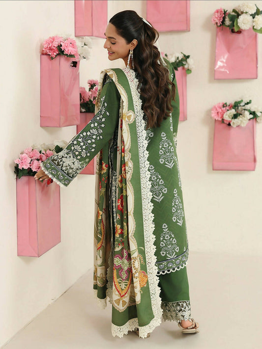 Mahnur Anaya Summer Vol 2 Lawn Embroidered Unstitched 3-Piece Suit-AN-2-11
