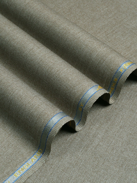 Fabrich Men Poly-Wool Blend Unstitched Shalwar Kameez-Mud-GTS-EW-002